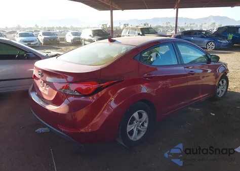 2015 Hyundai Elantra Se z USA, uszkodzony, nr VIN 5NPDH4AE1FH622291